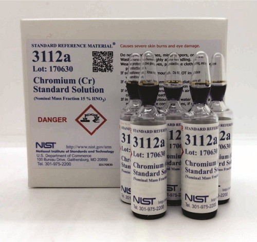SRM 3112a  鉻(Cr)標(biāo)準(zhǔn)溶液