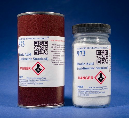SRM 973  硼酸酸度標(biāo)準(zhǔn)品