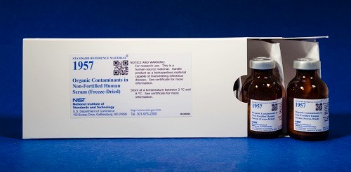 SRM 1957   非強化人血清中的有機污染物(凍干)標(biāo)準(zhǔn)品
