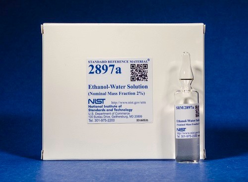 SRM 2897a  乙醇-水溶液標準品(標稱質量分數(shù)2%)