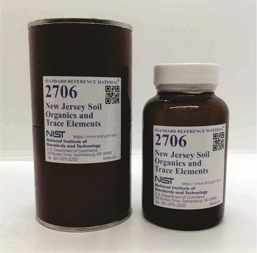 SRM 2706  新澤西土壤、有機(jī)和微量元素標(biāo)準(zhǔn)品