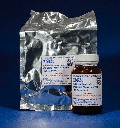 SRM 2682c  亞煙煤標(biāo)準(zhǔn)品(標(biāo)稱(chēng)質(zhì)量分?jǐn)?shù)0.5%硫)