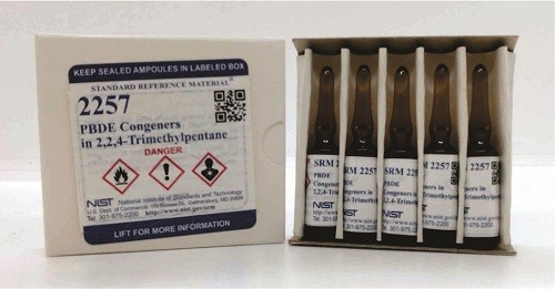 SRM 2257  2，2，4-三甲基戊烷中的多溴二苯醚同系物標(biāo)準(zhǔn)品