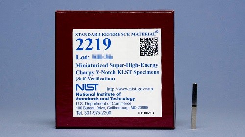 SRM 2219 微型超高能Charpy V-缺口KLST試件(自驗證)