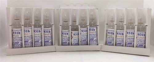 SRM 931h 紫外可見分光光度法液體吸光度標(biāo)準(zhǔn)品